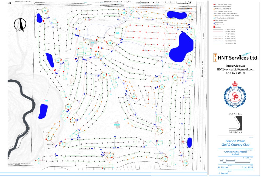 HNT Irrigation- Grande Prairie Golf Course